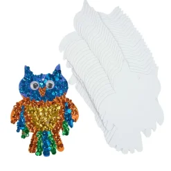 Colorations® Decorate Your Own Paper Owls - Set of 24