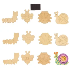 Colorations® Decorate Your Own Garden Friends Magnets