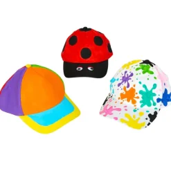 Colorations® Decorate Your Own Baseball Caps - Set of 12