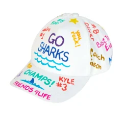 Colorations® Decorate Your Own Baseball Caps - Set of 12