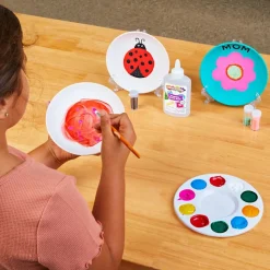 Colorations® Decorate Your Own Ceramic Plates - Set of 12