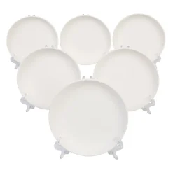 Colorations® Decorate Your Own Ceramic Plates - Set of 12
