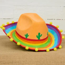 Colorations® Decorate Your Own Cowboy Hats - Set of 12