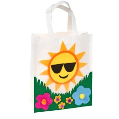 Colorations® Decorate Your Own Shopping Tote - Set of 12