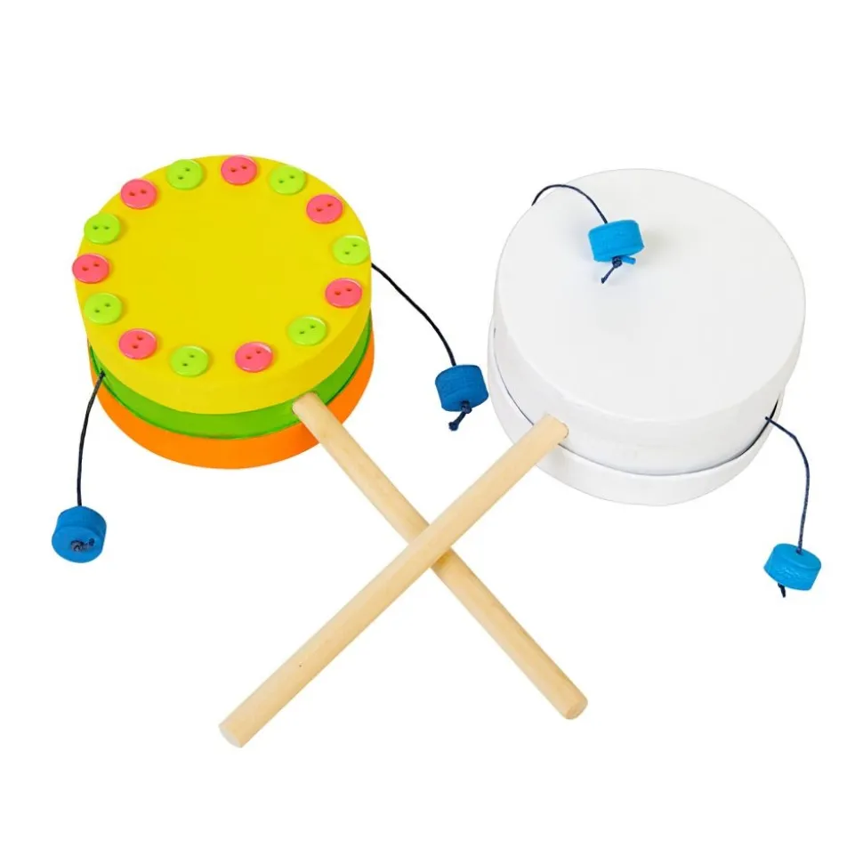 Colorations® Decorate Your Own Spin Drum - Set of 12
