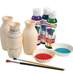 Colorations® Decorative Ceramic Vases - Set of 12