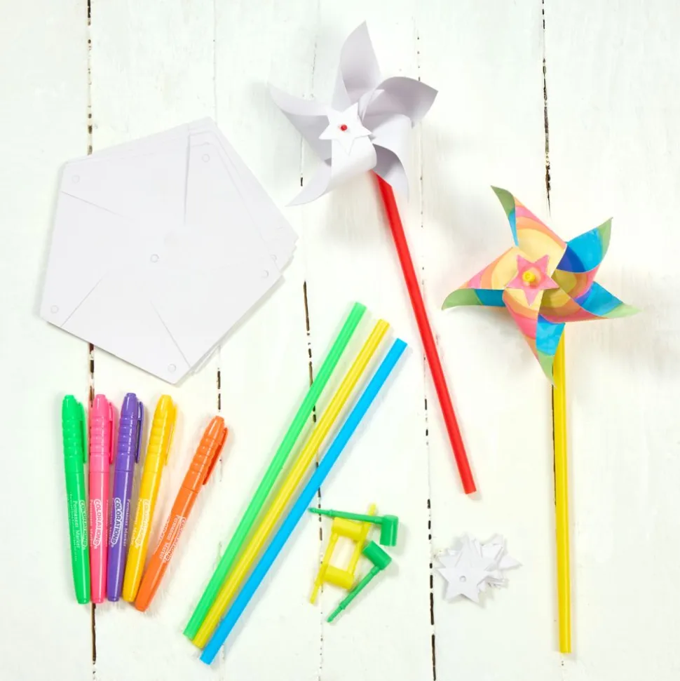 Colorations® Design Your Own Pinwheel - 24 Piece Kit