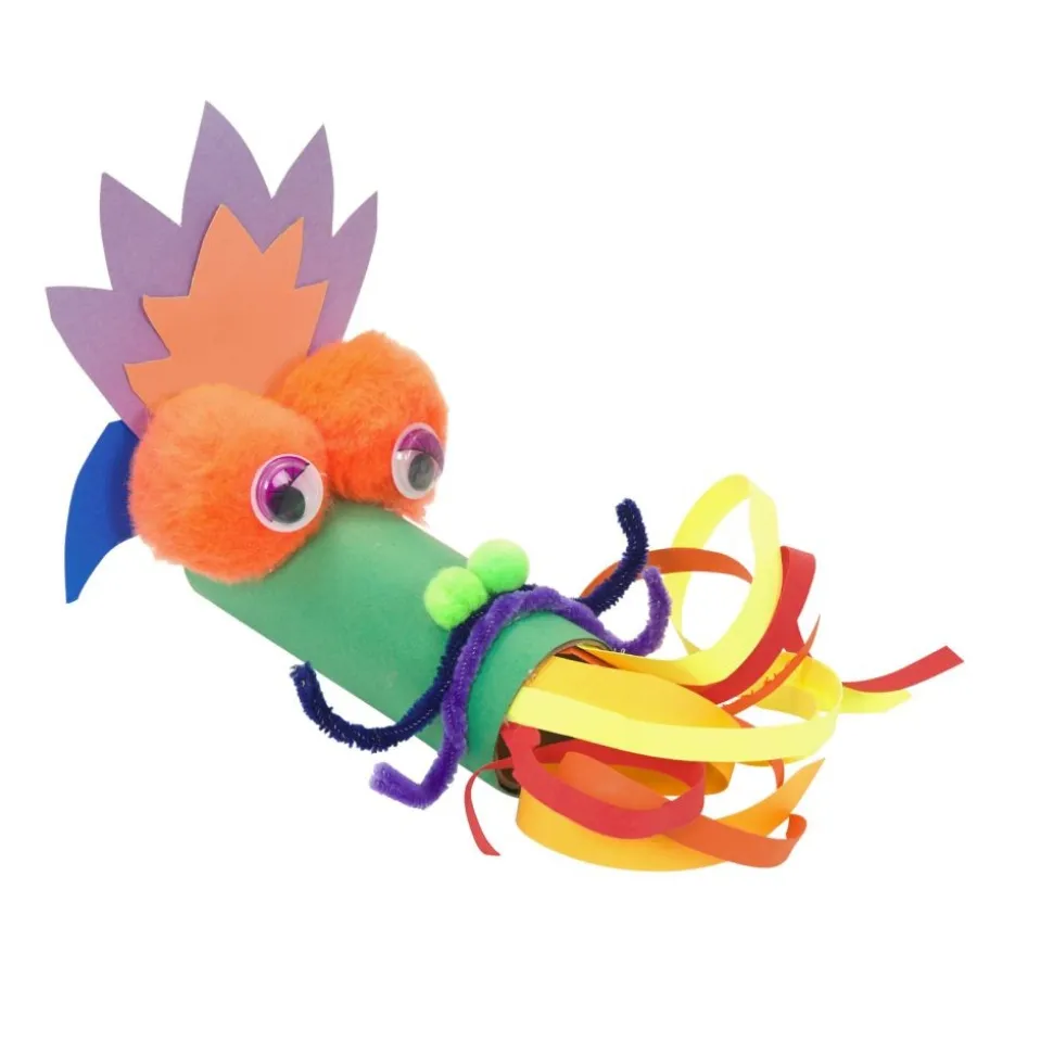 Colorations® Dragon Dance Tube Craft - Makes 24 Crafts