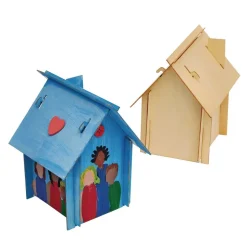 Colorations® Dream Builders Kindness House - Makes 6 Crafts