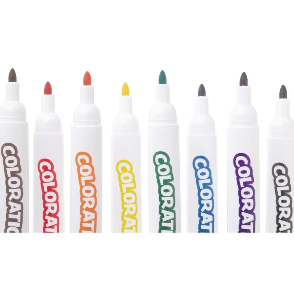 Colorations® Dry Erase Markers, Bullet Tip Value Pack - Set of 48