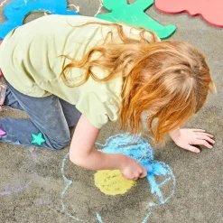 Colorations® Dust-Lite™ Sidewalk Chalk Art Starters - Set of 12