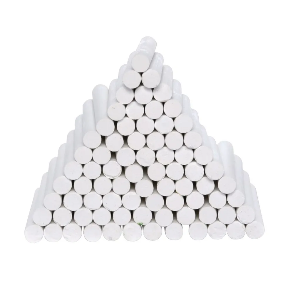 Colorations® DustLite™ White Less Dust Chalk - 100 Pieces