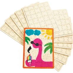 Colorations® DYO Wood Puzzle - Set of 12