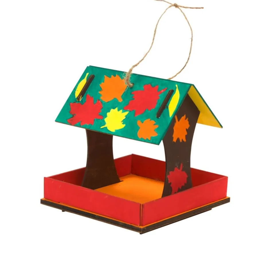 Colorations® Easy-Build Bird Feeder - Set of 6