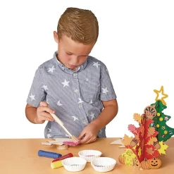 Colorations® Easy Build Wooden Tree - Set of 12