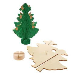 Colorations® Easy Build Wooden Tree - Set of 12