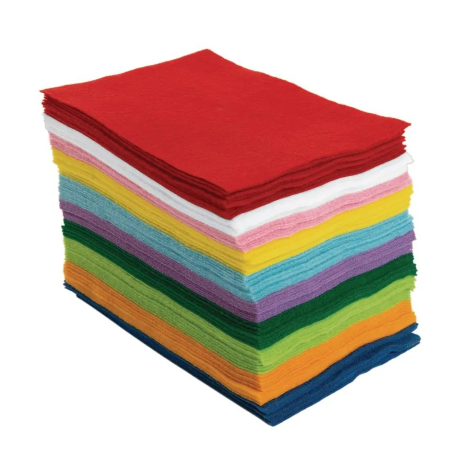Colorations® Easy Felt Sheets, 6" x 9" - 100 Sheets