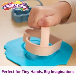 Colorations® Easy Grip Dough Cutters - Set of 12