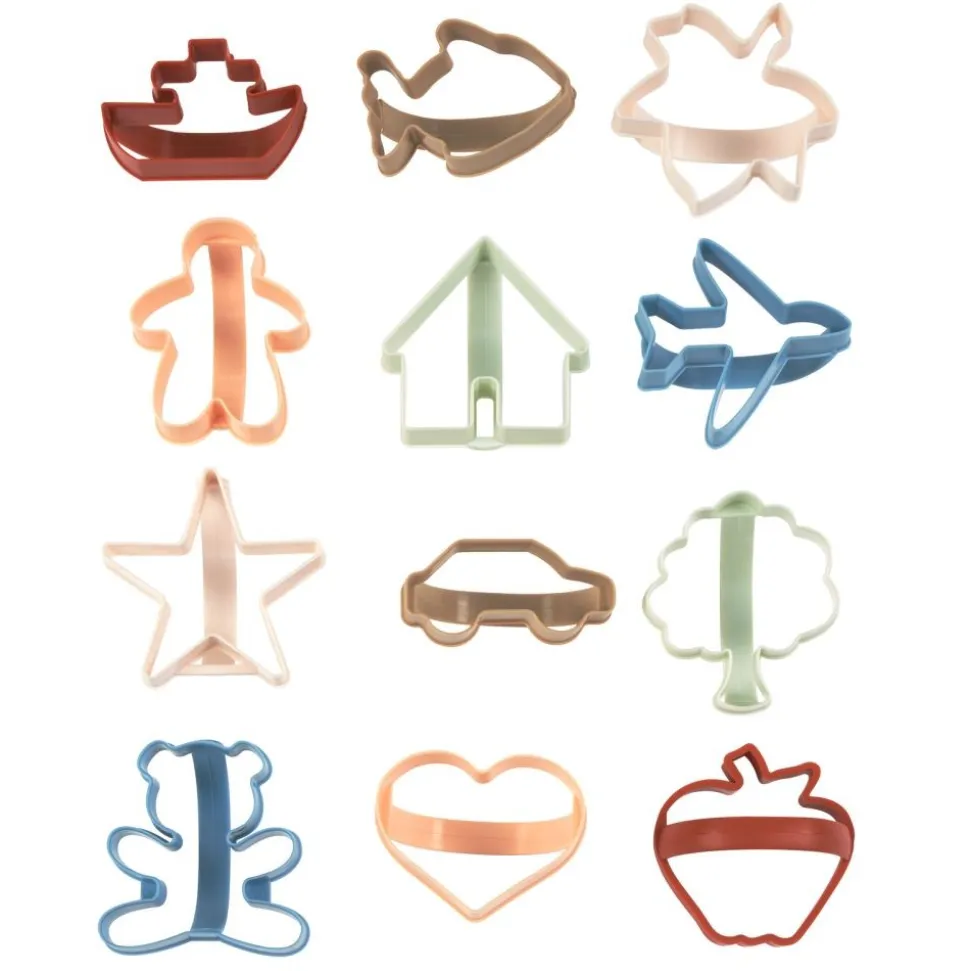 Colorations® Easy Grip Dough Cutters - Set of 12
