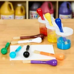 Colorations® Easy-Grip Paint Brushes - Set of 10