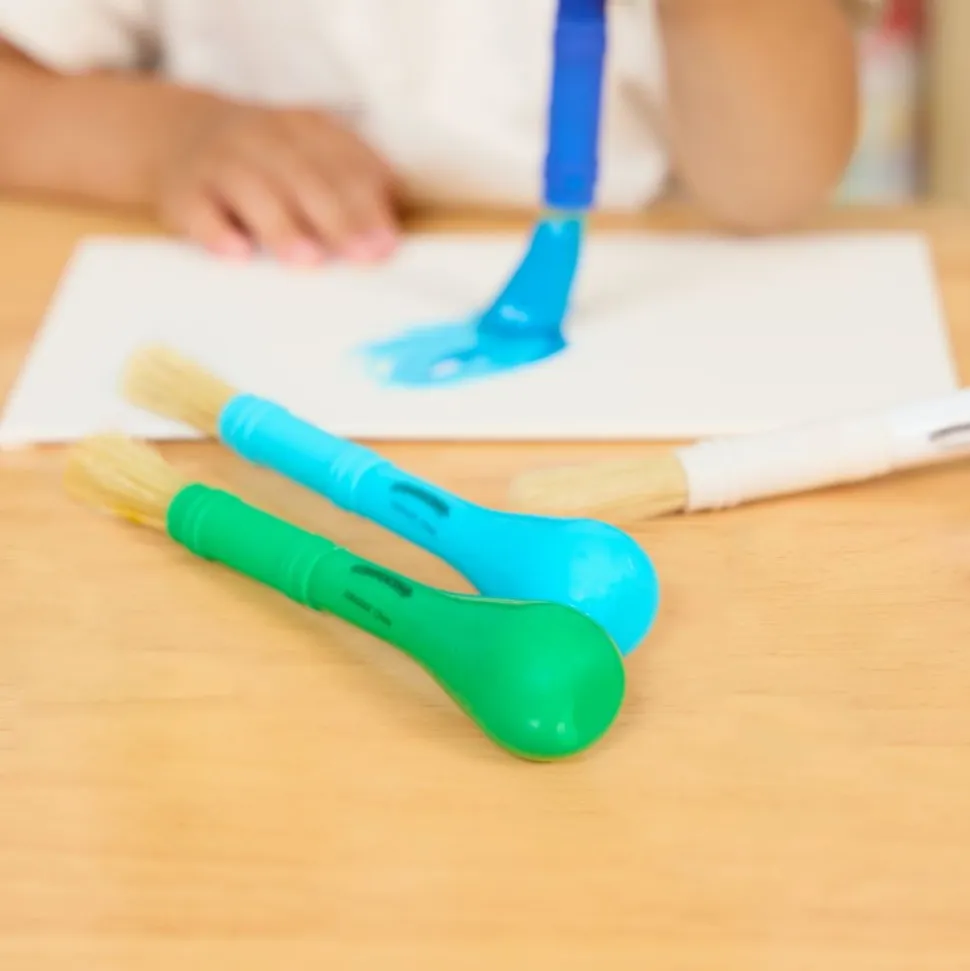 Colorations® Easy-Grip Paint Brushes - Set of 10