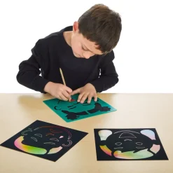 Colorations® Emotions Scratch Art Kit