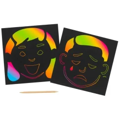 Colorations® Emotions Scratch Art Kit