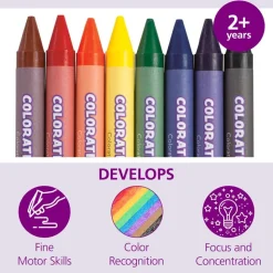 Colorations® Extra Large Crayons, Value Pack - Set of 200