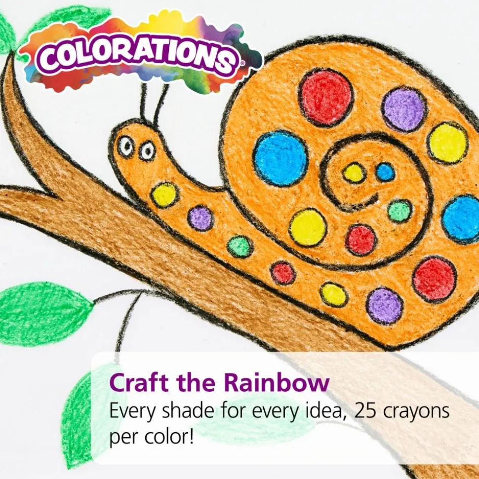 Colorations® Extra Large Crayons, Value Pack - Set of 200