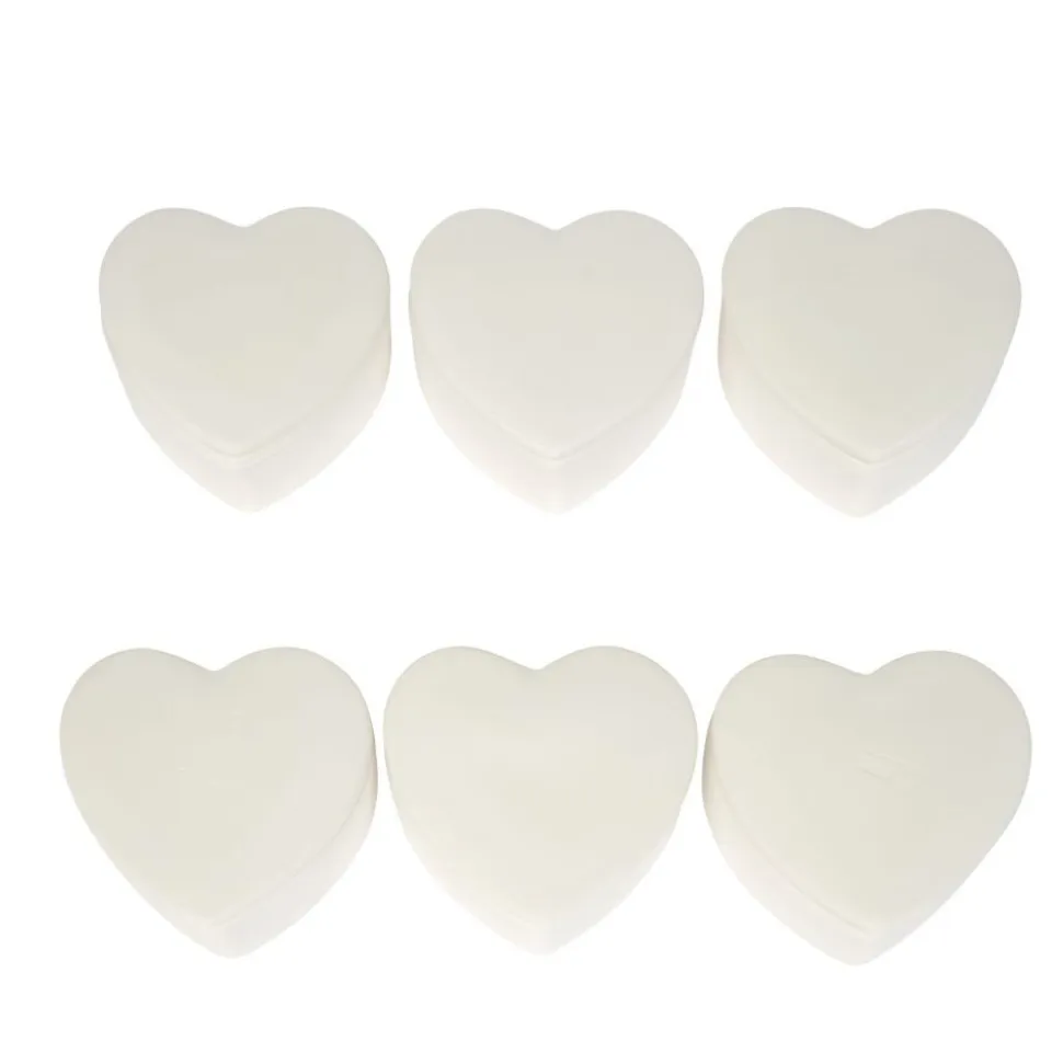 Colorations® Faith Based Ceramic Heart Box Craft Kit - Makes 6 Crafts