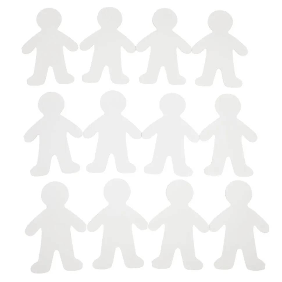 Colorations® Faith Based Character Figures Craft Kit - Makes 12 Crafts
