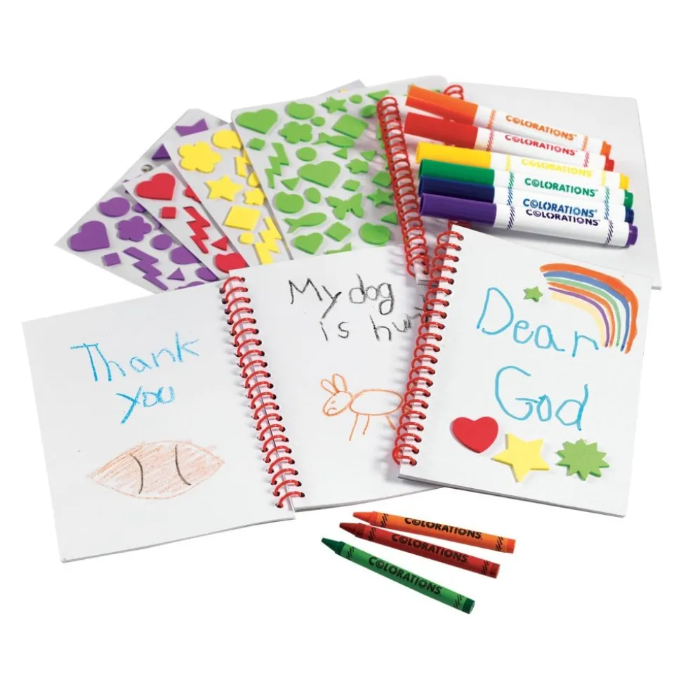 Colorations® Faith Based Reflection Journals Craft Kit - Makes 12 Crafts