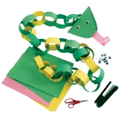 Colorations® Faith Based Silly Snake Paper Chain Craft Kit - Makes 50+ Crafts