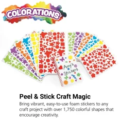 Colorations® Fantastic Foam Stickers - Set of 24