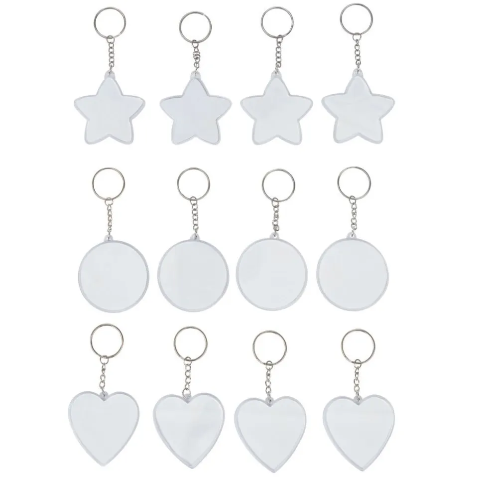 Colorations® Father’s Day #1 Dad Keychain Craft Kit - Makes 12 Crafts