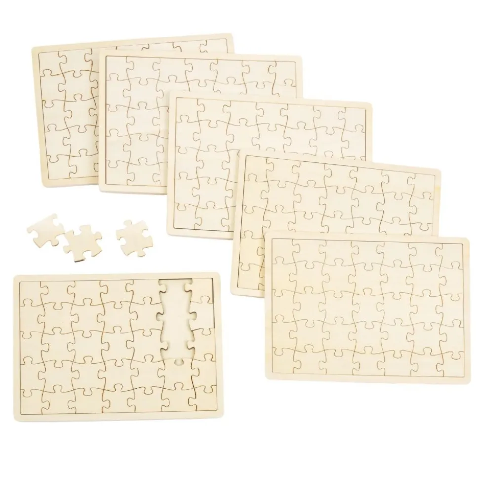 Colorations® Father’s Day Design-A-Puzzle Keepsake Craft Kit - Makes 6 Crafts