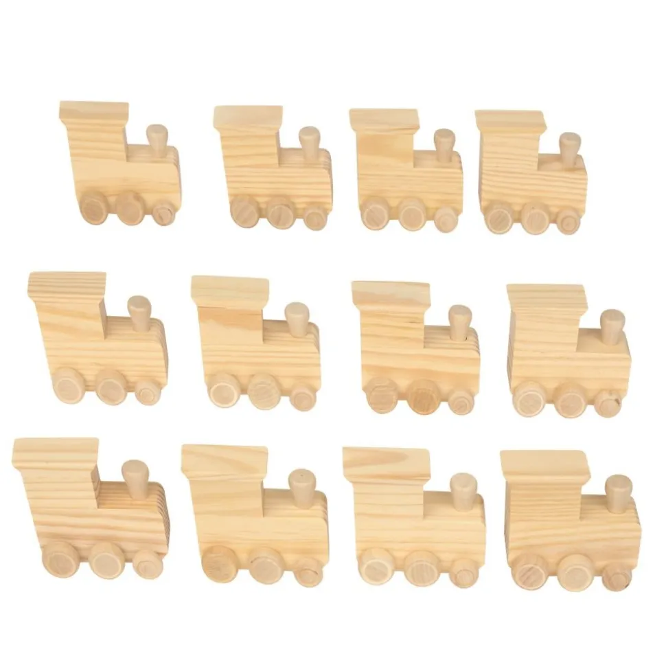 Colorations® Father’s Day Rolling with Dad Train Craft Kit - Makes 12 Crafts