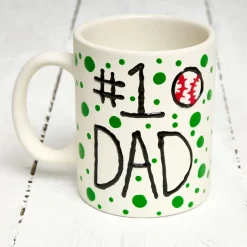 Colorations® Father’s Day Super Dad Mug Craft Kit - Makes 6 Crafts