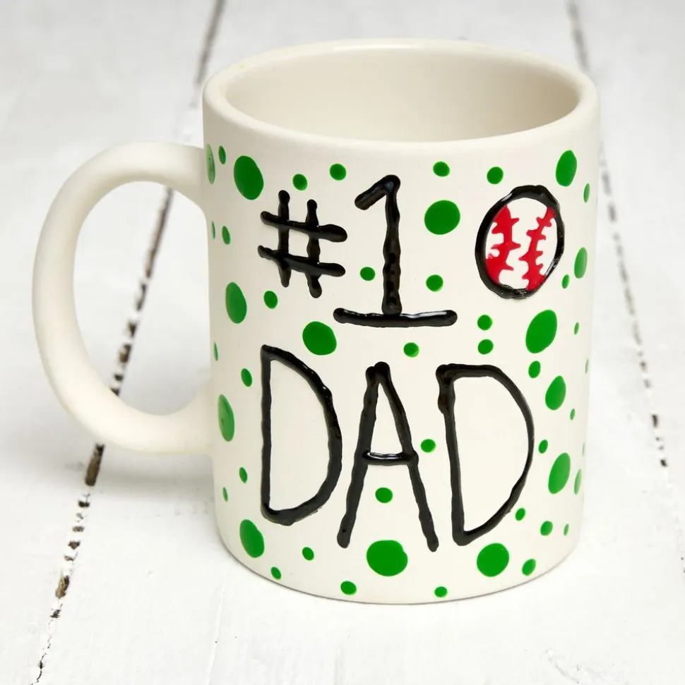 Colorations® Father’s Day Super Dad Mug Craft Kit - Makes 6 Crafts