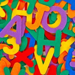 Colorations® Felt Letters and Numbers - 525 Pieces