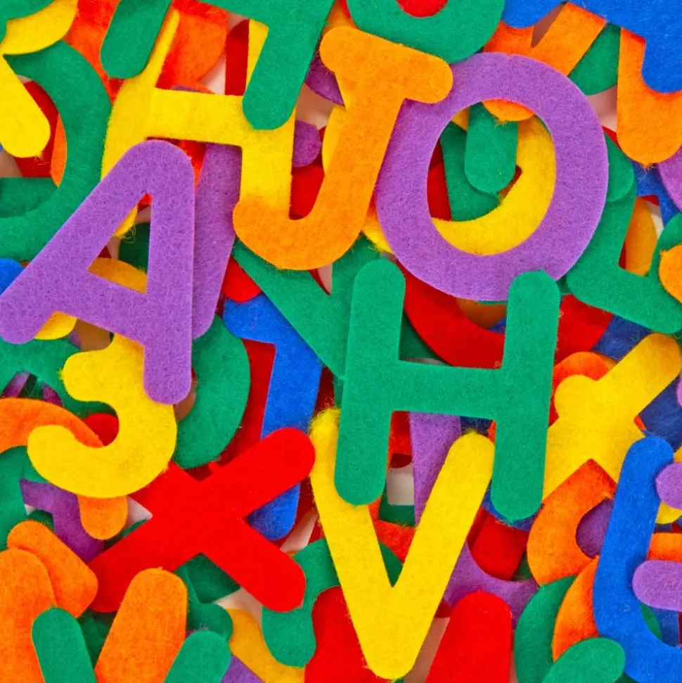 Colorations® Felt Letters and Numbers - 525 Pieces