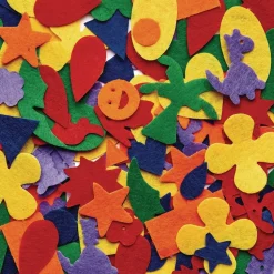 Colorations® Felt Shapes - 500 Pieces