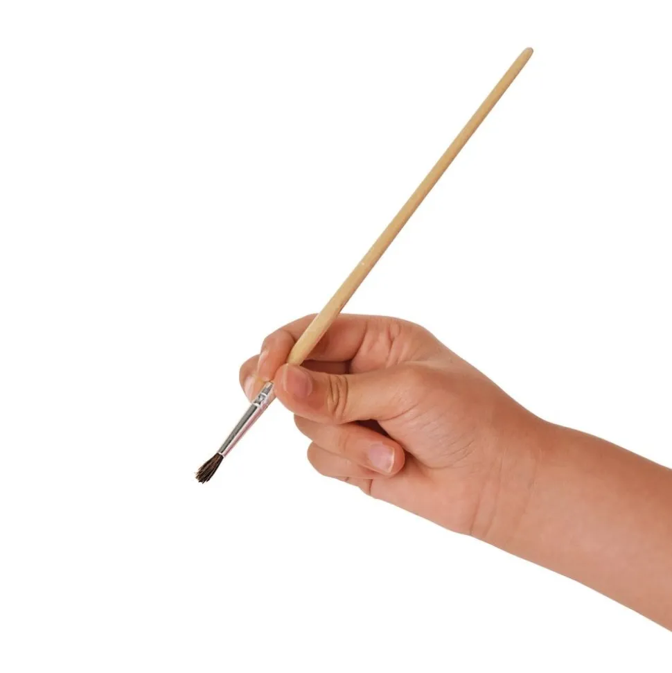 Colorations® Fine Line All-Purpose Easel Brush - Set of 60