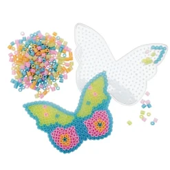 Colorations® Fluorescent Fuse Beads & 6 Pegboards in a Bucket - 22,000 Beads