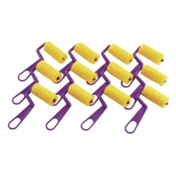 Colorations® Foam Paint Rollers - Set of 12