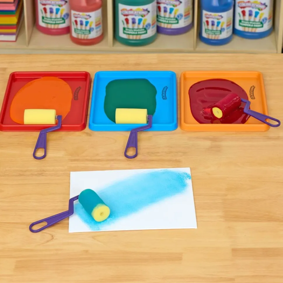 Colorations® Foam Paint Rollers - Set of 12