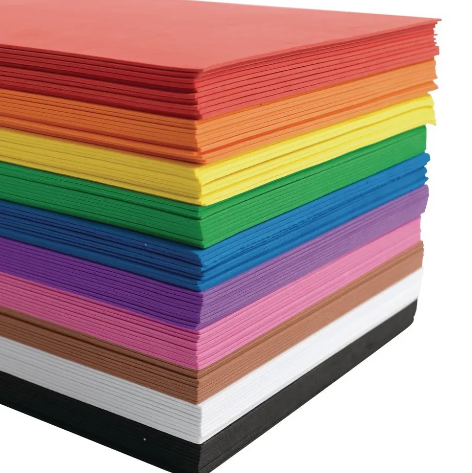 Colorations® Foam Sheets, 9" x 12" - Set of All 10