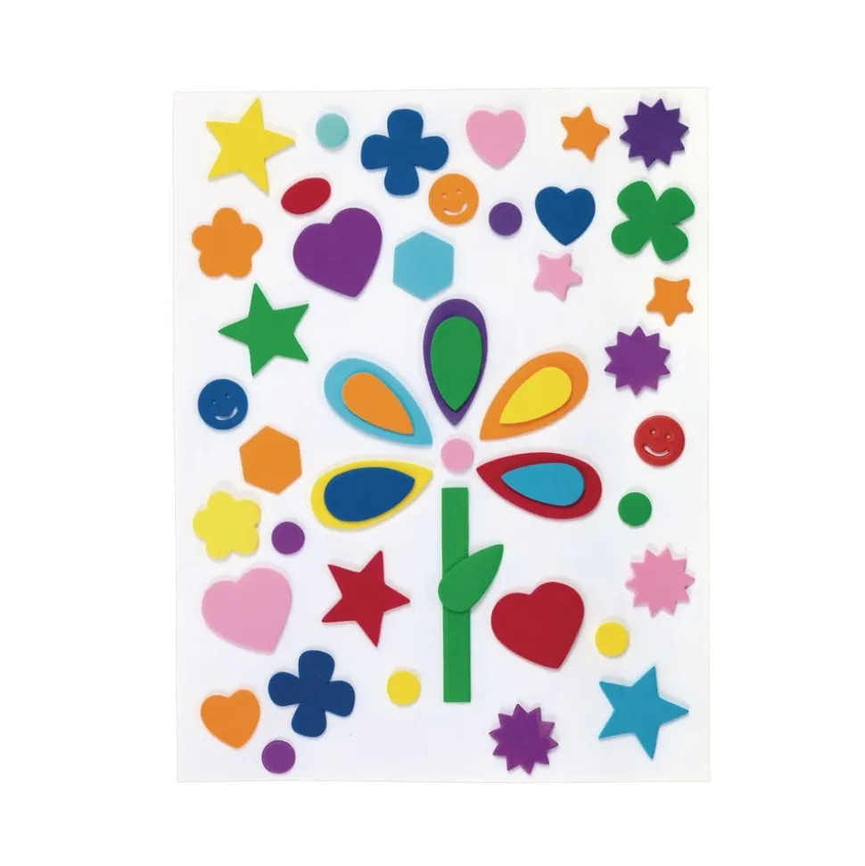 Colorations® Fun Foam Shapes, 1/2lb.