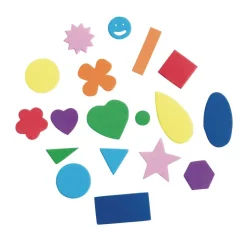 Colorations® Fun Foam Shapes, 1/2lb.