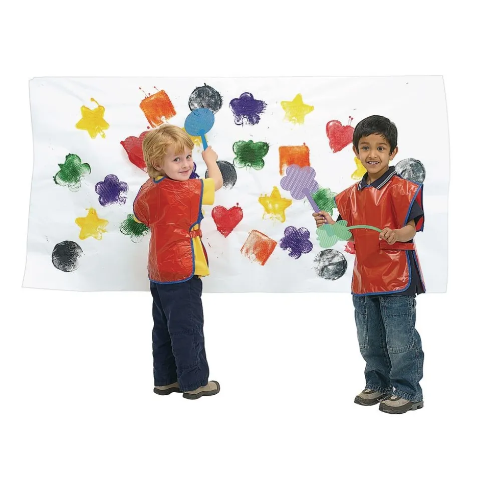 Colorations® Fun Shapes Paint Swatters - Set of 24